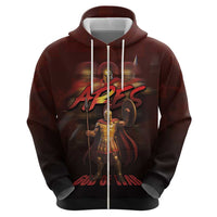 Ancient Greek Ares Hoodie God Of War And Courage - Wonder Print Shop