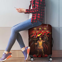 Ancient Greek Ares Luggage Cover God Of War And Courage - Wonder Print Shop