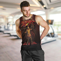 Ancient Greek Ares Men Tank Top God Of War And Courage - Wonder Print Shop