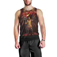 Ancient Greek Ares Men Tank Top God Of War And Courage - Wonder Print Shop