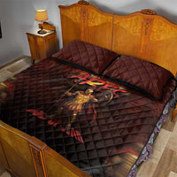 Ancient Greek Ares Quilt Bed Set God Of War And Courage - Wonder Print Shop