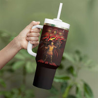 Ancient Greek Ares Tumbler With Handle God Of War And Courage - Wonder Print Shop