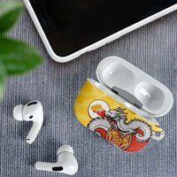 Bhutan AirPods Case Druk Thunder Dragon Pattern