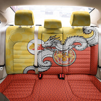 Bhutan Back Car Seat Cover Druk Thunder Dragon Pattern