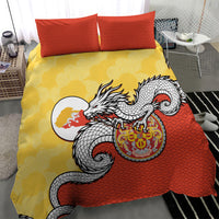 Bhutan Bedding Set Druk Thunder Dragon Pattern