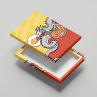 Bhutan Canvas Wall Art Druk Thunder Dragon Pattern