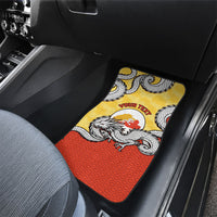 Personalized Bhutan Car Mats Druk Thunder Dragon Pattern