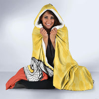 Bhutan Hooded Blanket Druk Thunder Dragon Pattern