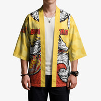 Personalized Bhutan Kimono Druk Thunder Dragon Pattern