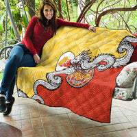 Bhutan Quilt Druk Thunder Dragon Pattern