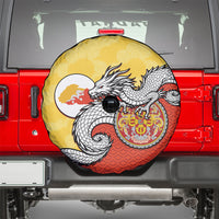 Bhutan Spare Tire Cover Druk Thunder Dragon Pattern