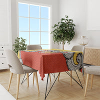 Bhutan Tablecloth Druk Thunder Dragon Pattern