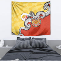 Bhutan Tapestry Druk Thunder Dragon Pattern