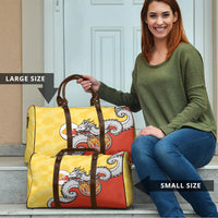 Bhutan Travel Bag Druk Thunder Dragon Pattern