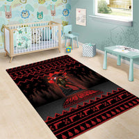 Xmas Eve 1988 Area Rug It Is Not Christmas Unil Hans Gruber Falls From Nakatomi Plaza - Wonder Print Shop