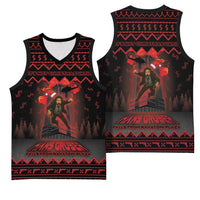 Xmas Eve 1988 Basketball Jersey It Is Not Christmas Unil Hans Gruber Falls From Nakatomi Plaza - Wonder Print Shop