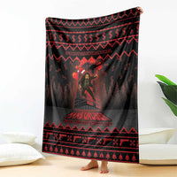 Xmas Eve 1988 Blanket It Is Not Christmas Unil Hans Gruber Falls From Nakatomi Plaza - Wonder Print Shop