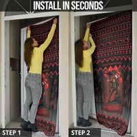 Xmas Eve 1988 Door Cover It Is Not Christmas Unil Hans Gruber Falls From Nakatomi Plaza - Wonder Print Shop