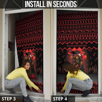 Xmas Eve 1988 Door Cover It Is Not Christmas Unil Hans Gruber Falls From Nakatomi Plaza - Wonder Print Shop