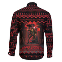 Xmas Eve 1988 Family Matching Off The Shoulder Long Sleeve Dress and Hawaiian Shirt It Is Not Christmas Unil Hans Gruber Falls From Nakatomi Plaza - Wonder Print Shop