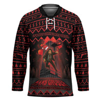 Xmas Eve 1988 Hockey Jersey It Is Not Christmas Unil Hans Gruber Falls From Nakatomi Plaza - Wonder Print Shop