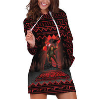 Xmas Eve 1988 Hoodie Dress It Is Not Christmas Unil Hans Gruber Falls From Nakatomi Plaza - Wonder Print Shop