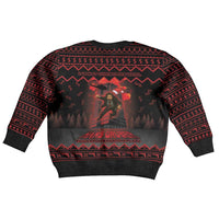 Xmas Eve 1988 Kid Ugly Christmas Sweater It Is Not Christmas Unil Hans Gruber Falls From Nakatomi Plaza - Wonder Print Shop