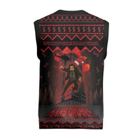 Xmas Eve 1988 Christmas Knitted V-Neck Vest It Is Not Christmas Unil Hans Gruber Falls From Nakatomi Plaza - Wonder Print Shop