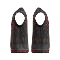 Xmas Eve 1988 Christmas Knitted V-Neck Vest It Is Not Christmas Unil Hans Gruber Falls From Nakatomi Plaza - Wonder Print Shop