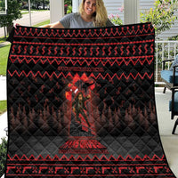 Xmas Eve 1988 Quilt It Is Not Christmas Unil Hans Gruber Falls From Nakatomi Plaza - Wonder Print Shop