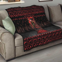 Xmas Eve 1988 Quilt It Is Not Christmas Unil Hans Gruber Falls From Nakatomi Plaza - Wonder Print Shop