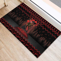 Xmas Eve 1988 Rubber Doormat It Is Not Christmas Unil Hans Gruber Falls From Nakatomi Plaza - Wonder Print Shop