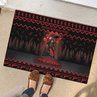 Xmas Eve 1988 Rubber Doormat It Is Not Christmas Unil Hans Gruber Falls From Nakatomi Plaza - Wonder Print Shop