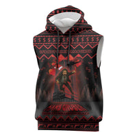Xmas Eve 1988 Sleeveless Hoodie It Is Not Christmas Unil Hans Gruber Falls From Nakatomi Plaza - Wonder Print Shop