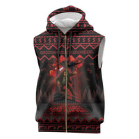 Xmas Eve 1988 Sleeveless Zip Hoodie It Is Not Christmas Unil Hans Gruber Falls From Nakatomi Plaza - Wonder Print Shop