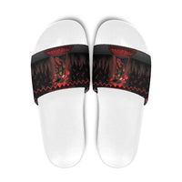 Xmas Eve 1988 Slide Sandals It Is Not Christmas Unil Hans Gruber Falls From Nakatomi Plaza - Wonder Print Shop