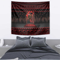 Xmas Eve 1988 Tapestry It Is Not Christmas Unil Hans Gruber Falls From Nakatomi Plaza - Wonder Print Shop