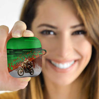 Braaap Christmas AirPods Case Motocross Santa - Wonder Print Shop