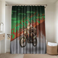 Braaap Christmas Bathroom Set Motocross Santa - Wonder Print Shop