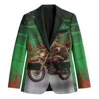 Braaap Christmas Blazer Motocross Santa - Wonder Print Shop