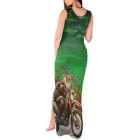 Braaap Christmas Tank Maxi Dress Motocross Santa - Wonder Print Shop