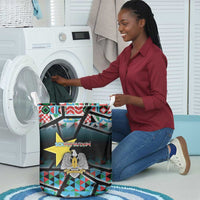 South Sudan Laundry Basket Geometric African Patterns - Wonder Print Shop