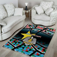 South Sudan Area Rug Geometric African Patterns - Wonder Print Shop