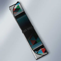 South Sudan Auto Sun Shade Geometric African Patterns - Wonder Print Shop