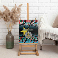 South Sudan Canvas Wall Art Geometric African Patterns - Wonder Print Shop