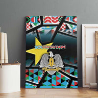 South Sudan Canvas Wall Art Geometric African Patterns - Wonder Print Shop
