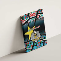 South Sudan Canvas Wall Art Geometric African Patterns - Wonder Print Shop