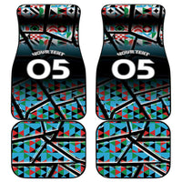Custom South Sudan Car Mats Geometric African Patterns - Wonder Print Shop