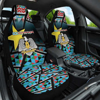 South Sudan Car Seat Cover Geometric African Patterns - Wonder Print Shop
