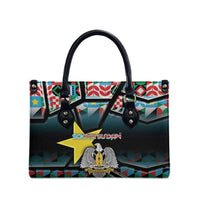 South Sudan Leather Bag Geometric African Patterns - Wonder Print Shop